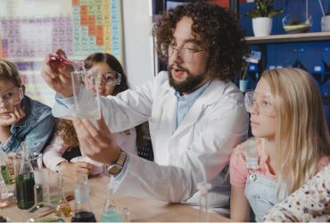 Science in a classroom