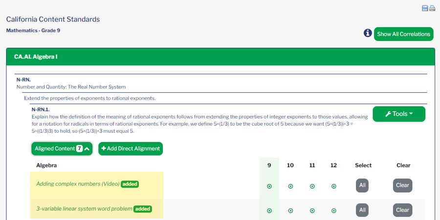 Alignment Manager